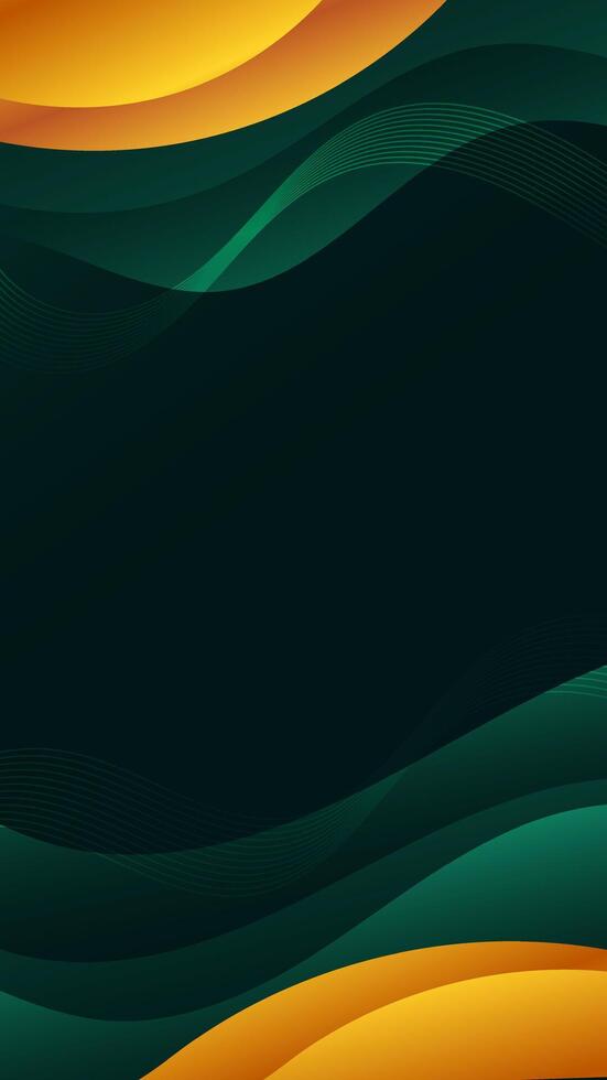 Abstract background green with wavy lines and gradients is a versatile asset suitable for various design projects such as websites, presentations, print materials, social media posts vector