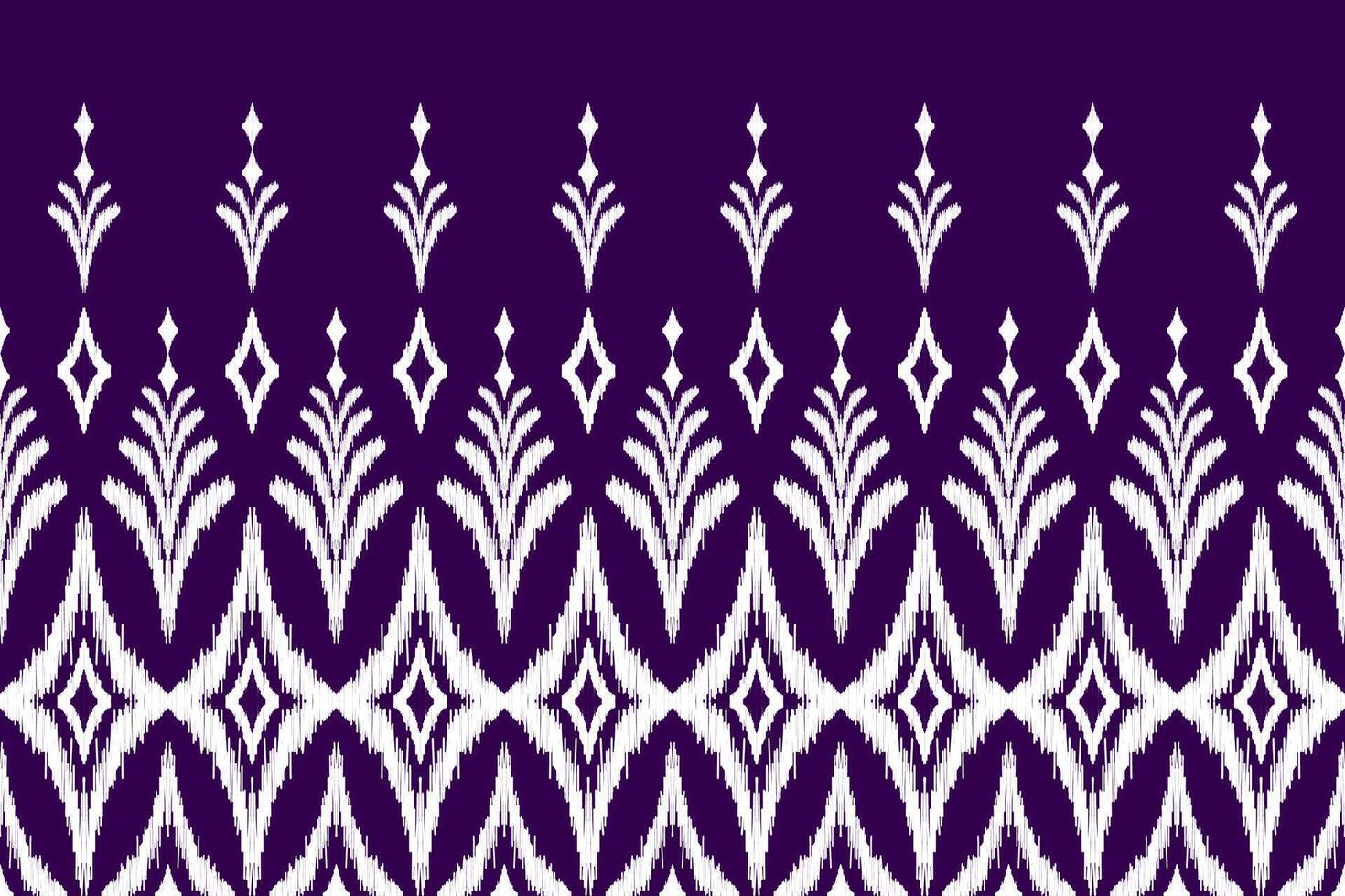 Abstract ethnic ikat art. Seamless pattern in tribal. Aztec geometric ornament print. vector