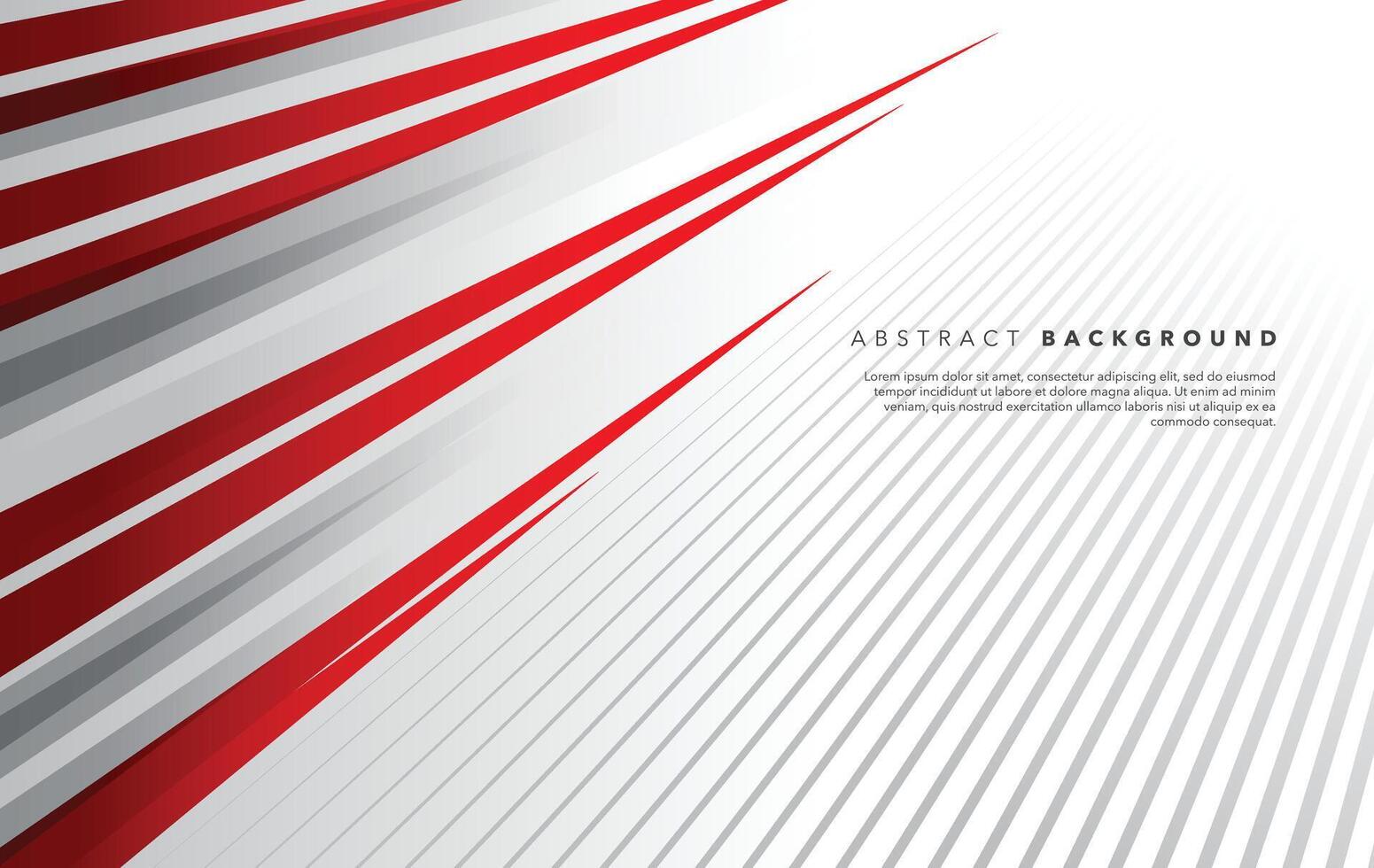 red white modern abstract background design vector