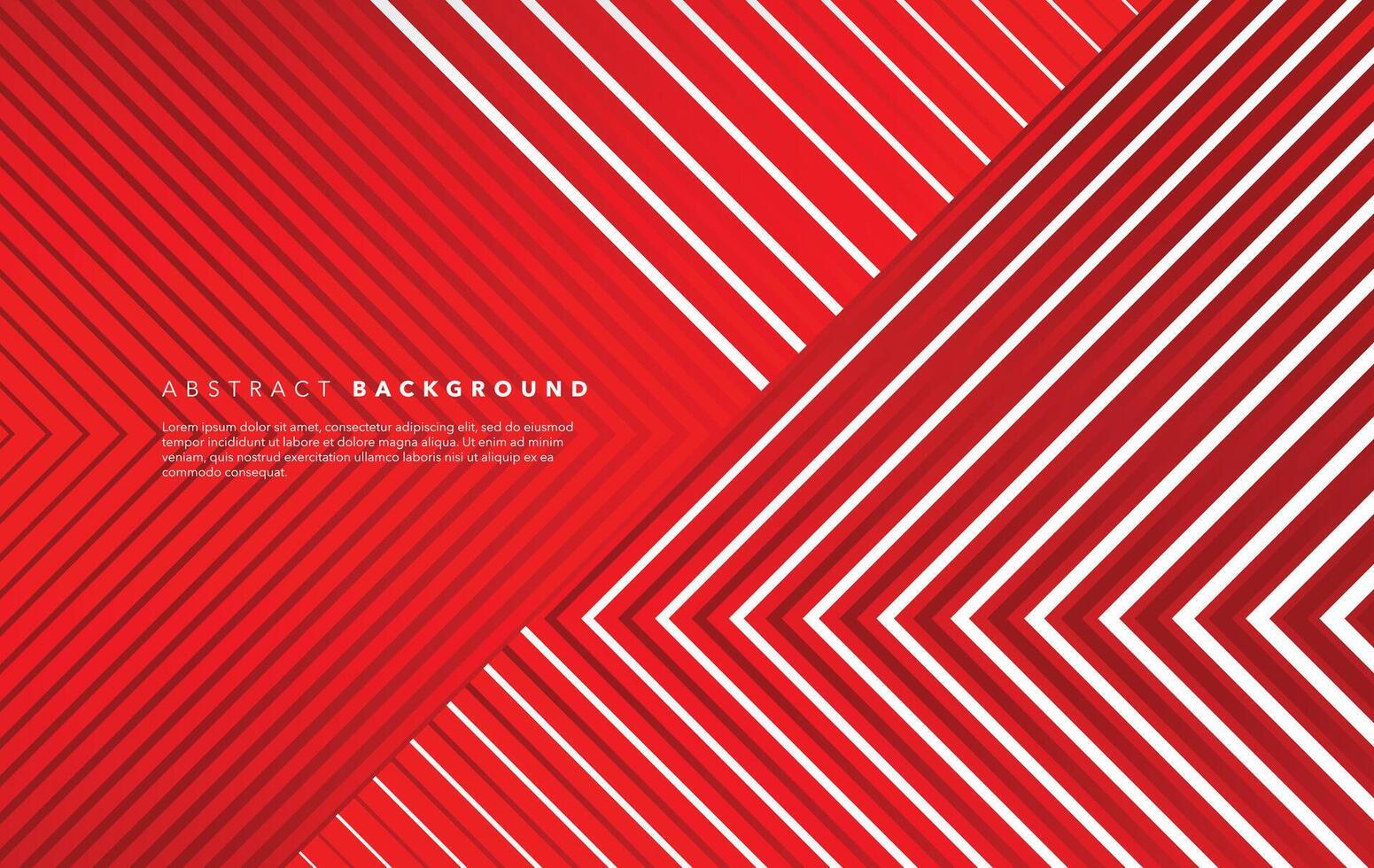 diseño de fondo abstracto moderno blanco rojo vector