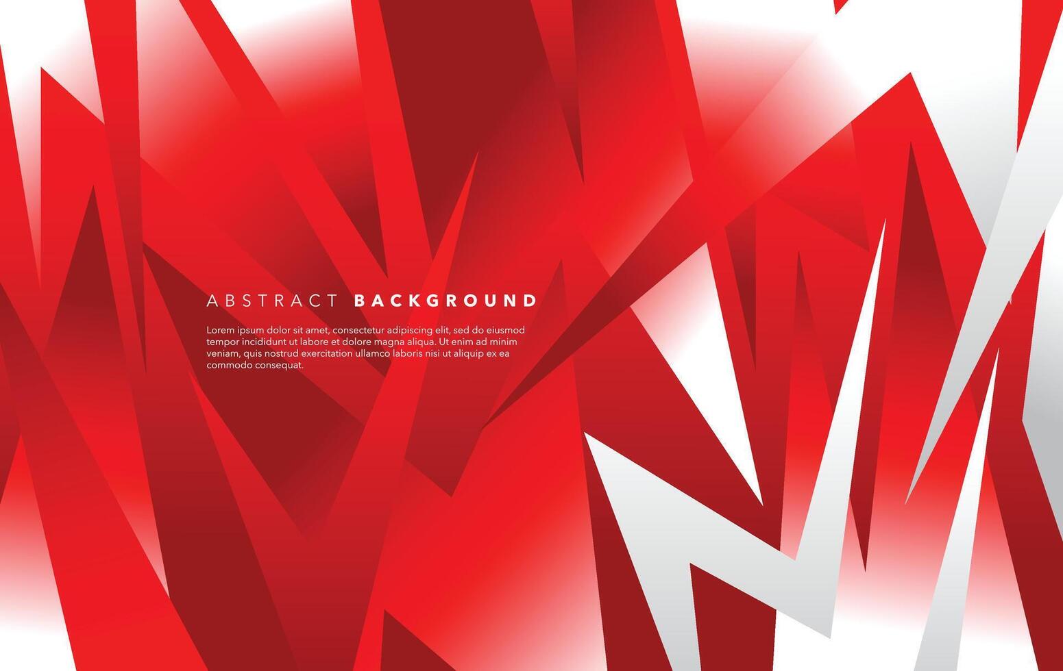 red white modern abstract background design vector