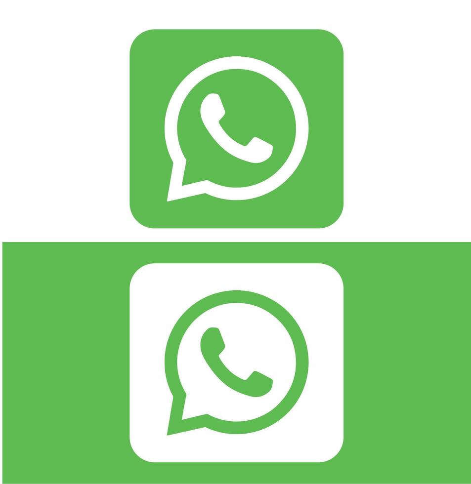 whatsapp logo iconos social medios de comunicación íconos vector