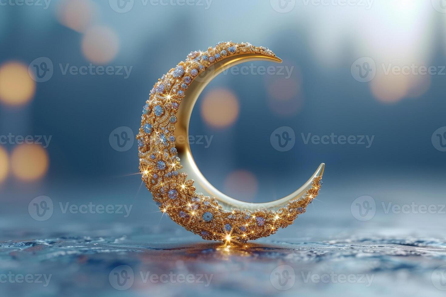 AI generated blessing ramadan vibes background professional photography photo