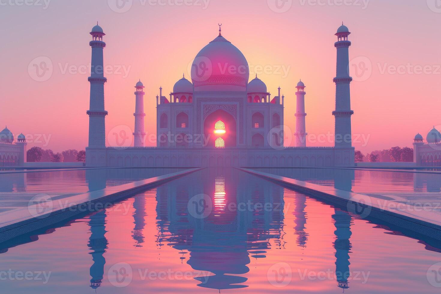 AI generated blessing ramadan kareem vibes background professional photography photo