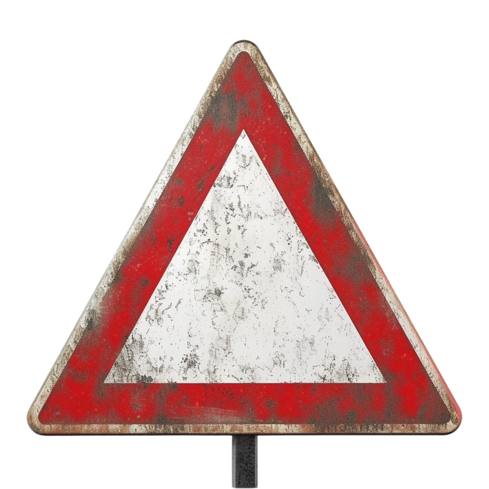 AI generated Road Side Symbol Box on Transparent background - Ai Generated png