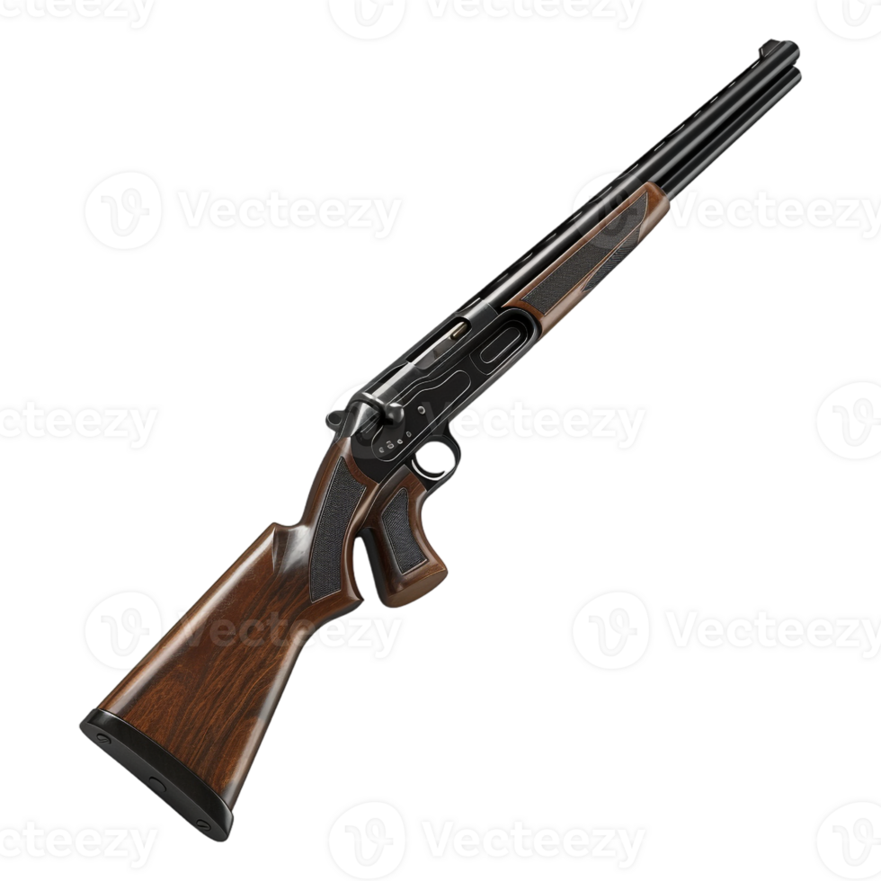 AI generated 3D Rendering of a Shooting Weapon on Transparent Background - Ai Generated png