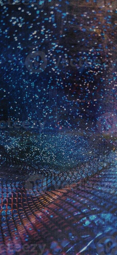 Abstract background pattern, presentation cover illustration, geometric texture with sparkles and fireworks close view photo