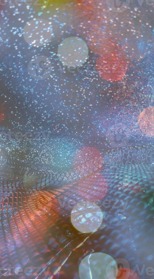 Abstract background pattern, presentation cover illustration, geometric texture with sparkles and fireworks close view photo