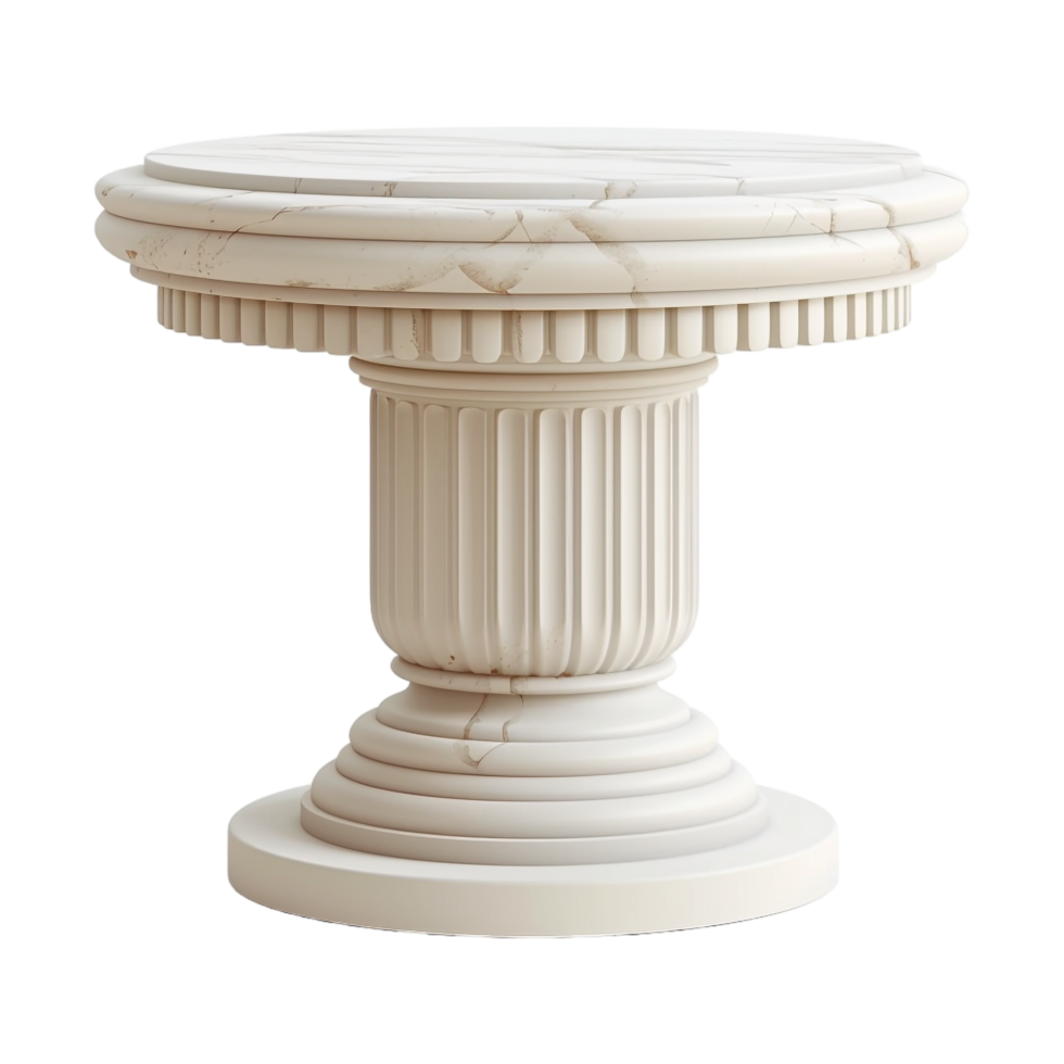 AI generated 3D Rendering of a Pillar on Transparent Background - Ai Generated png