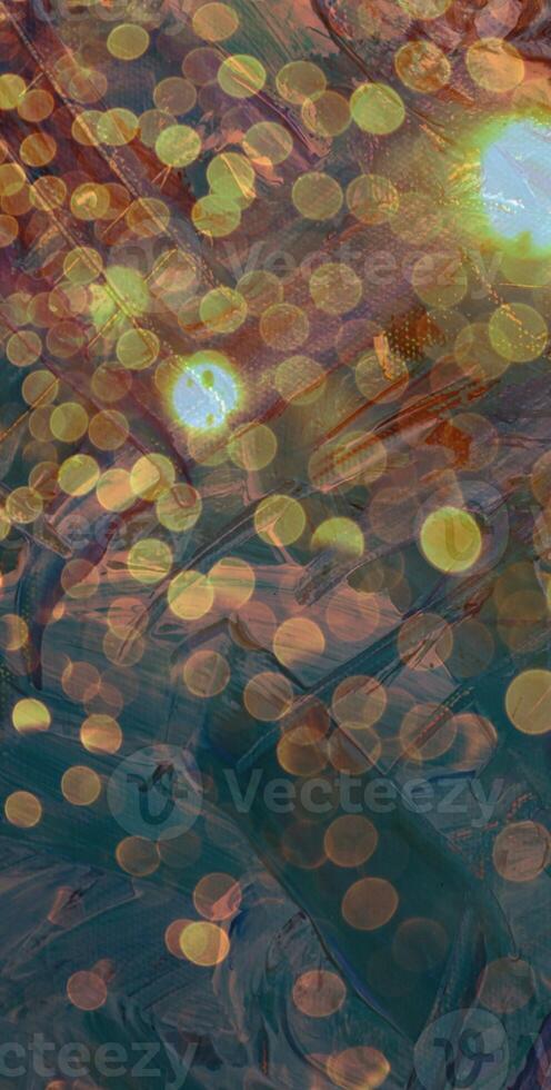 Abstract background pattern, presentation cover illustration, geometric texture with sparkles and fireworks close view photo