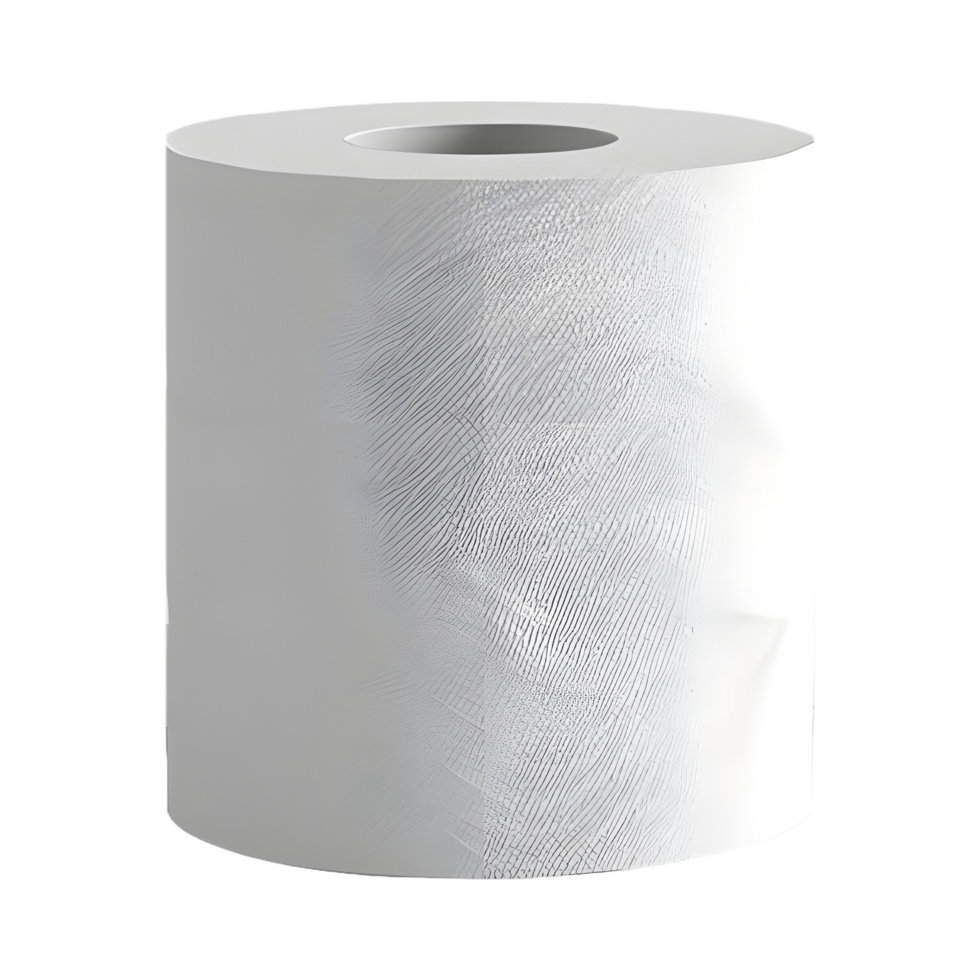 AI generated Tissue Paper Roll on Transparent background - Ai Generated png