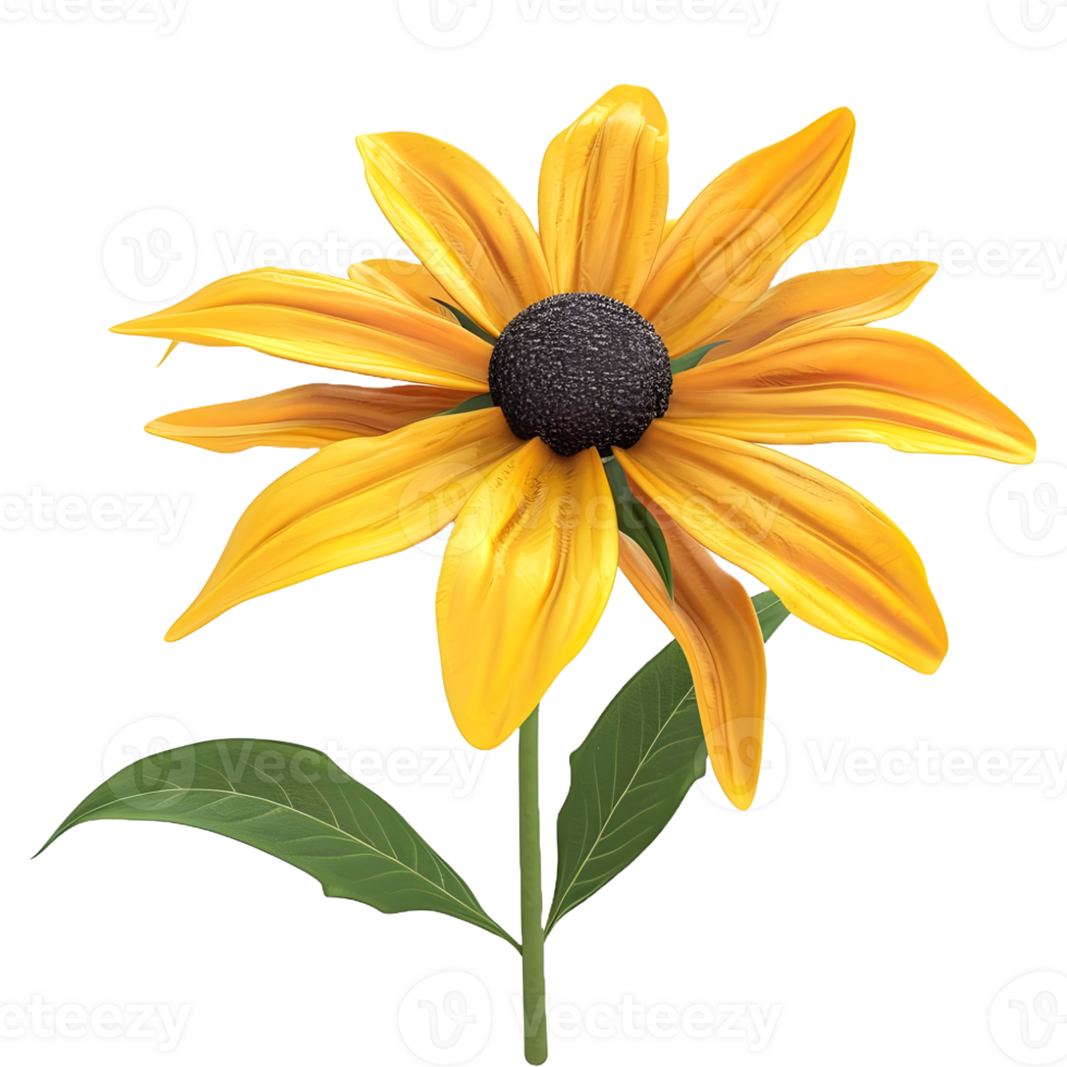 AI generated Sunflower on Transparent background - Ai Generated png