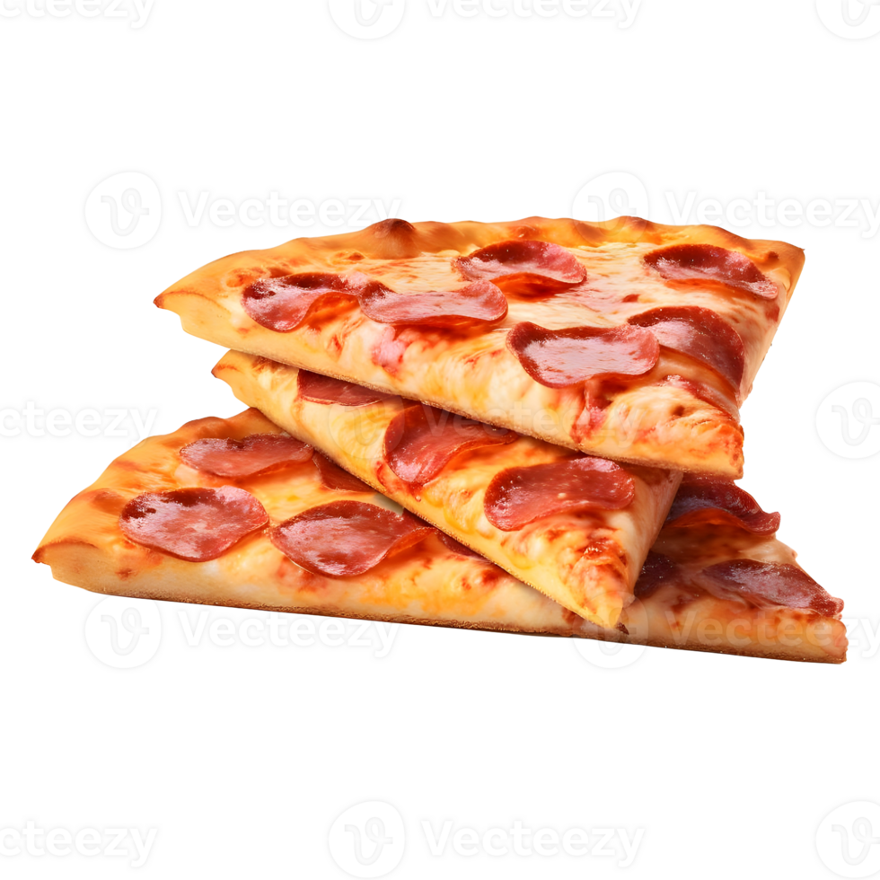 AI generated Pizza Slice on Transparent background - Ai Generated png