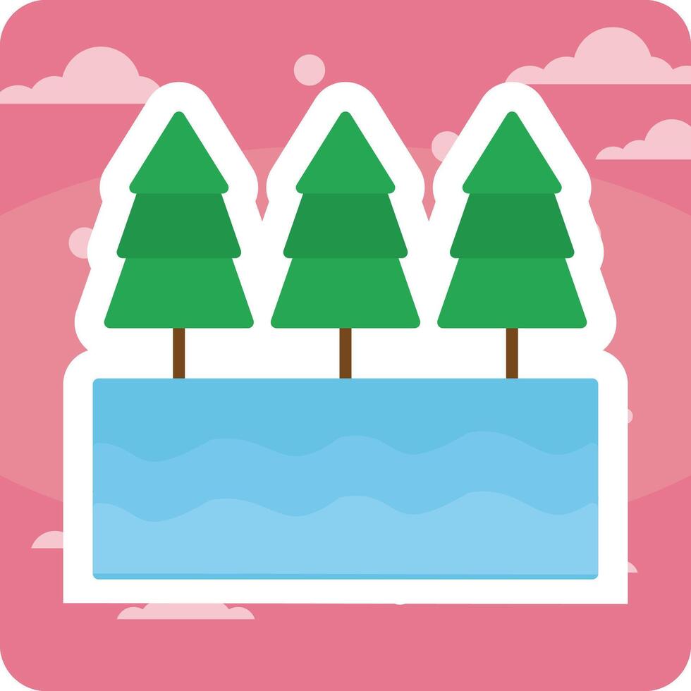 River Vector Icon