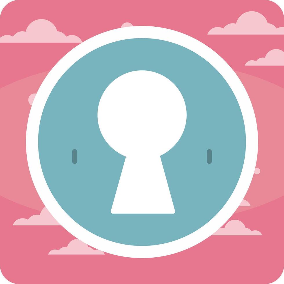 Keyhole Vector Icon