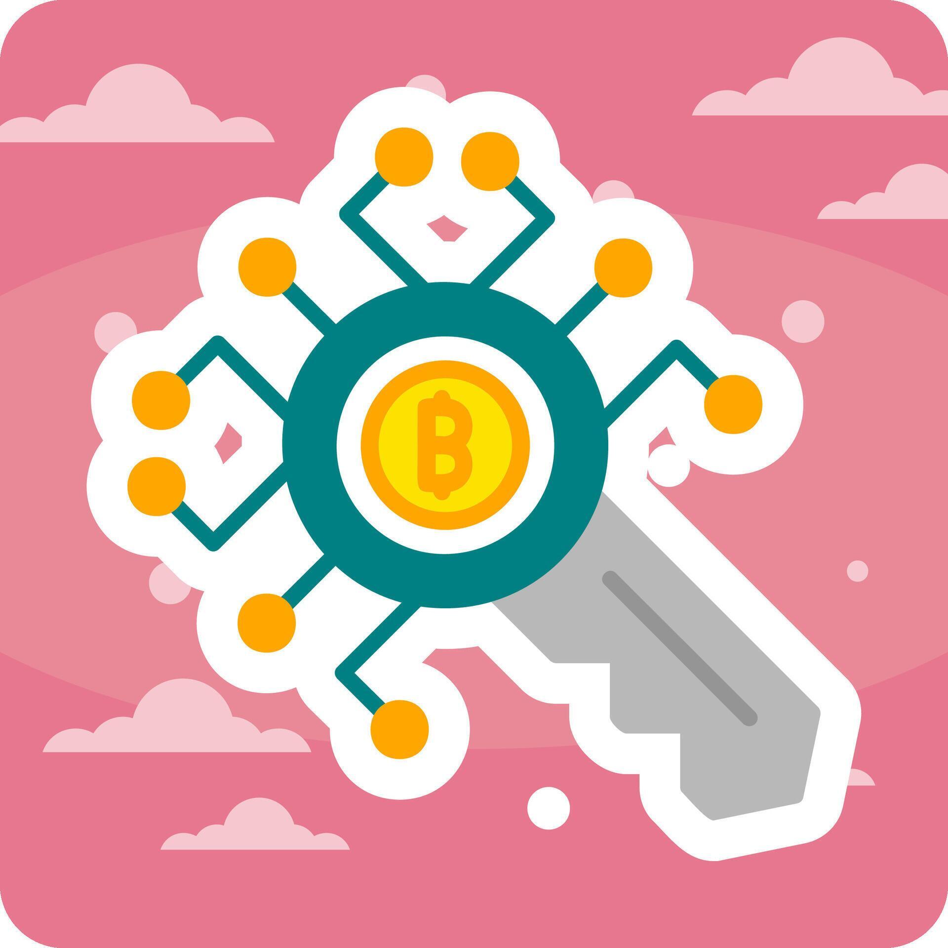 Encryption Key Vector Icon 39228956 Vector Art at Vecteezy