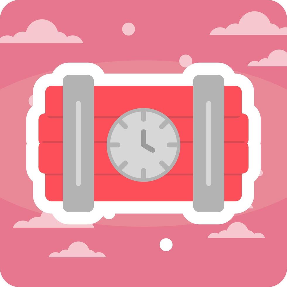 Time Bomb Vector Icon