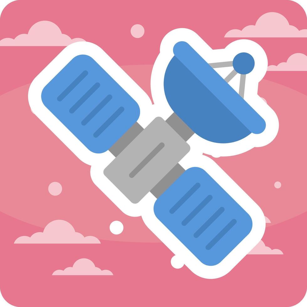 Satellite Vector Icon