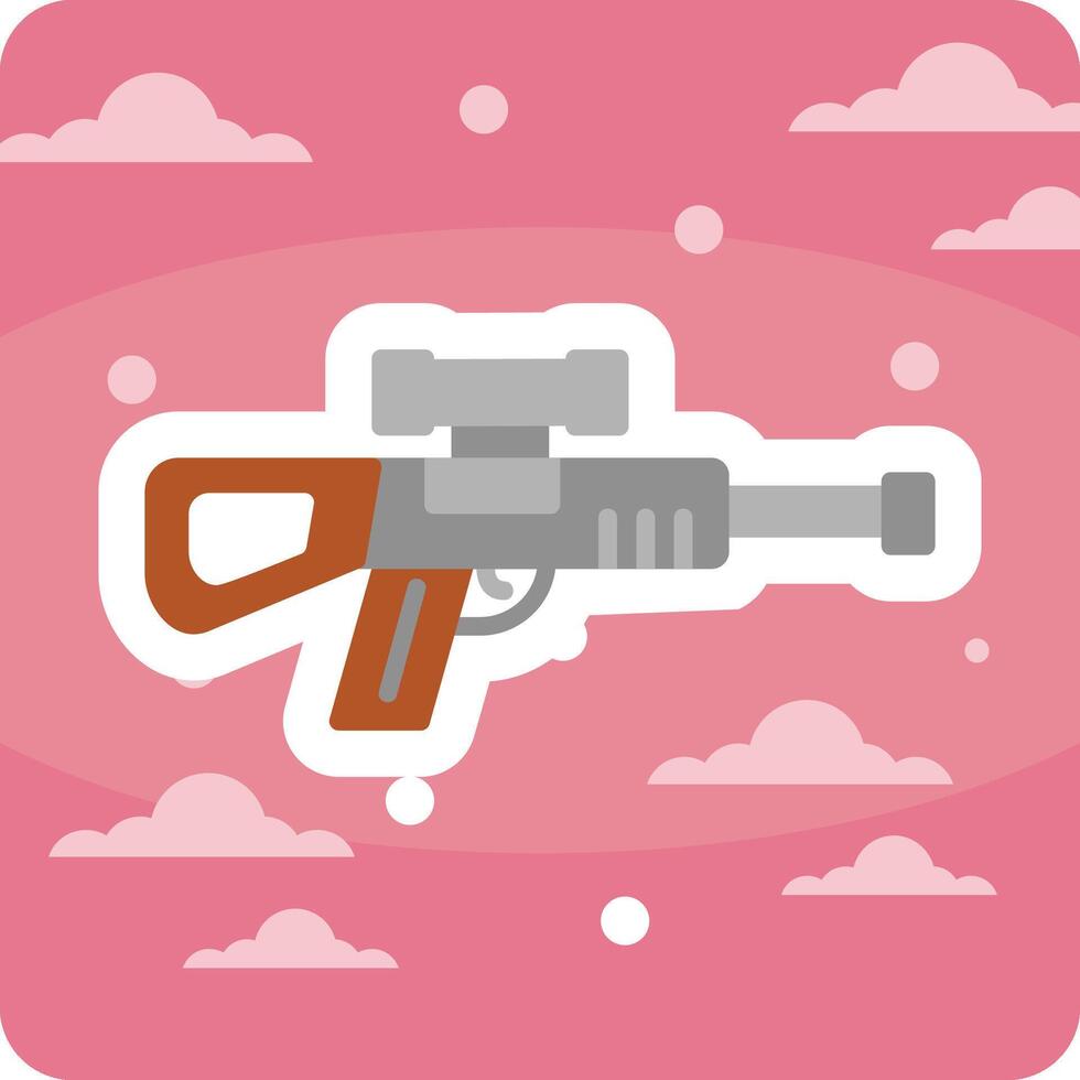 Sniper Gun Vector Icon