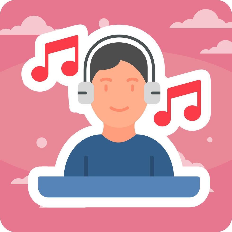DJ Vector Icon
