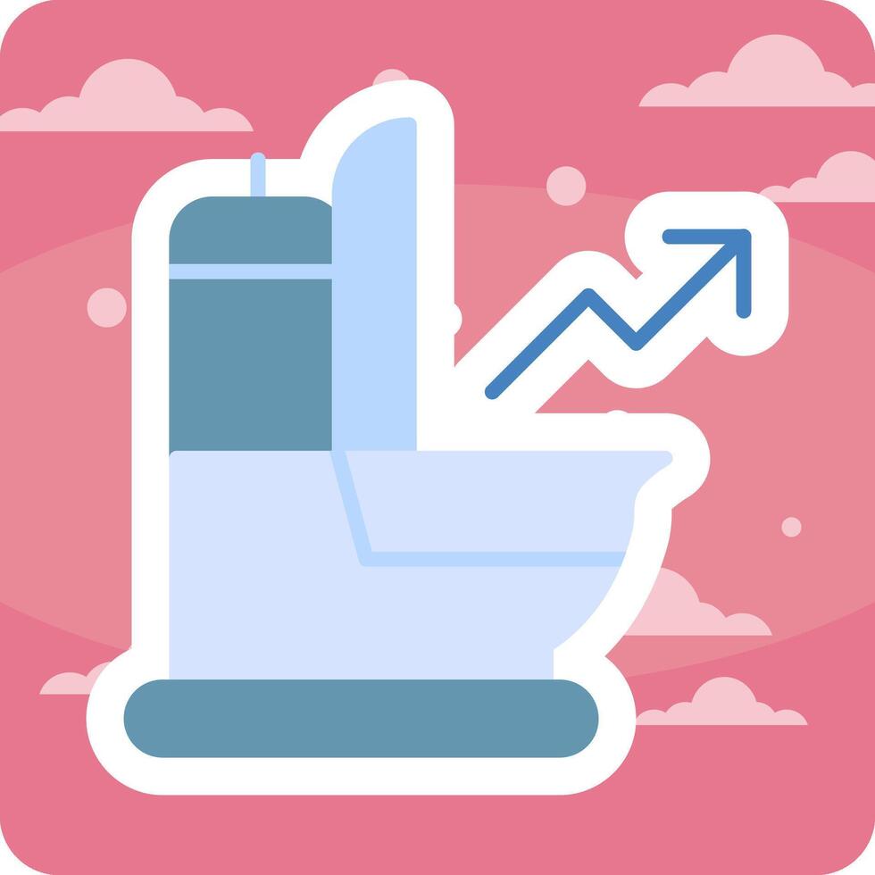 Urination Vector Icon