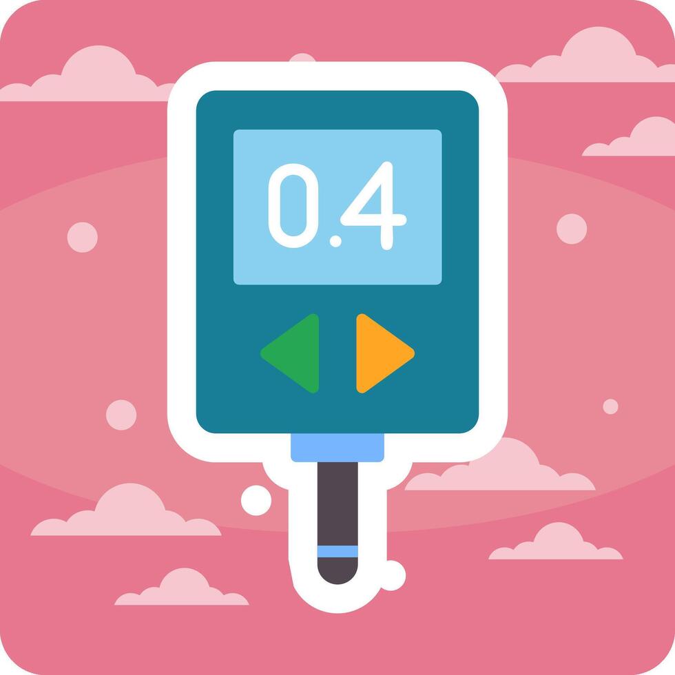 Glucometer Vector Icon