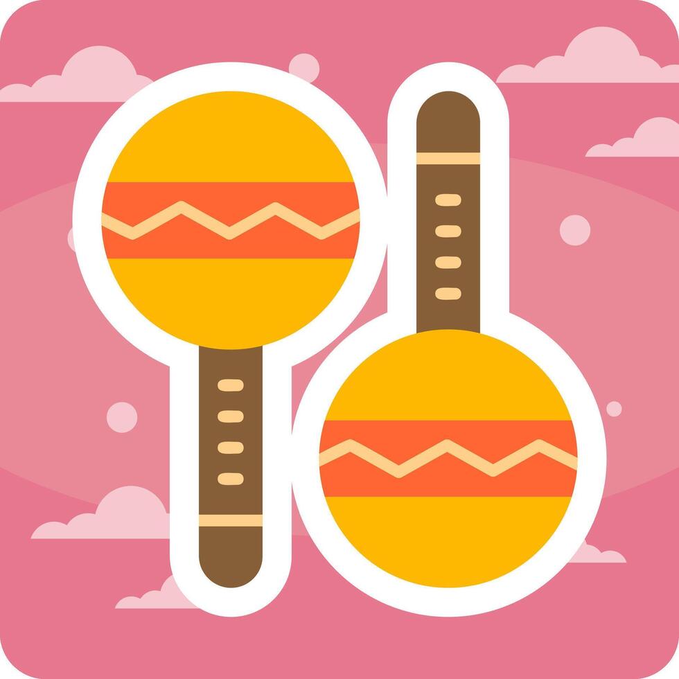 Maracas Vector Icon