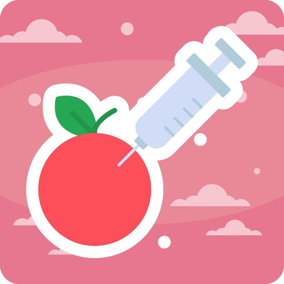 Gmo Food Vector Icon