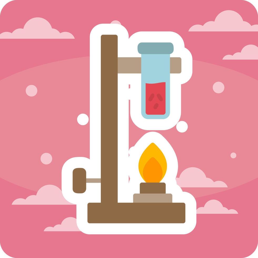 Bunsen Burner Vector Icon