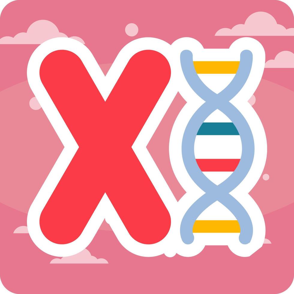 Chromosome Vector Icon