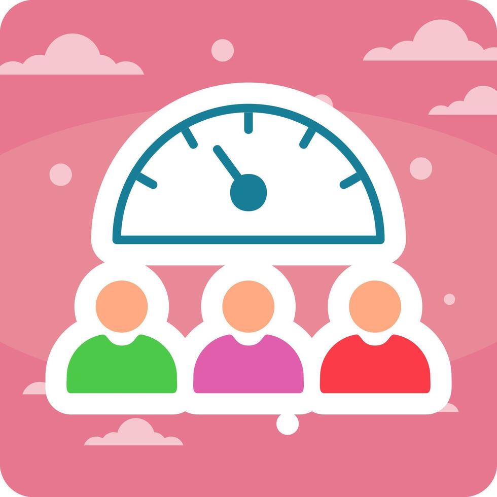 Team Work Speed Vector Icon