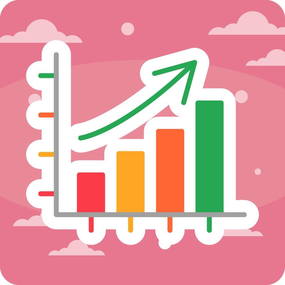 Bar Chart Vector Icon