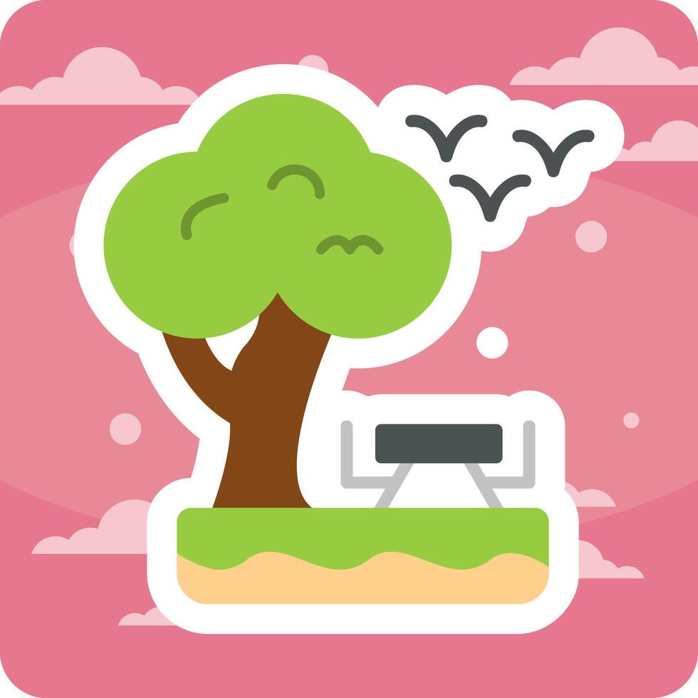 Park Vector Icon