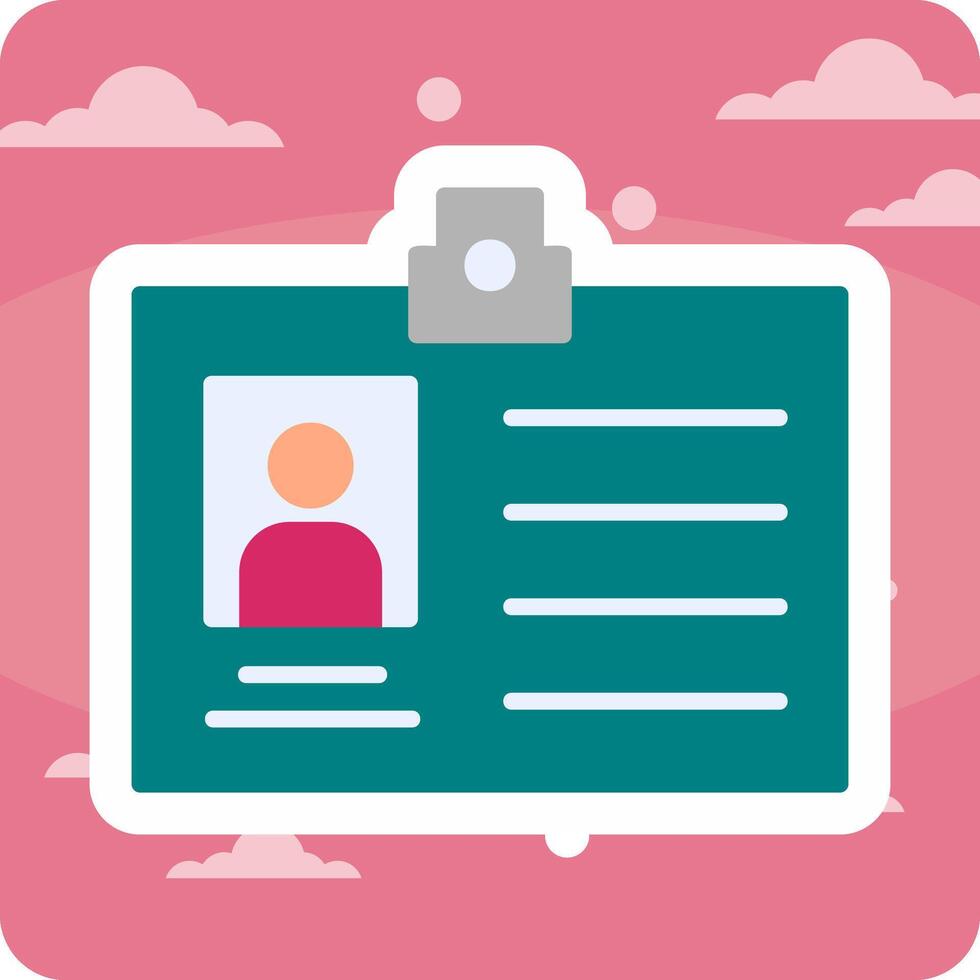 Membership Card Vector Icon