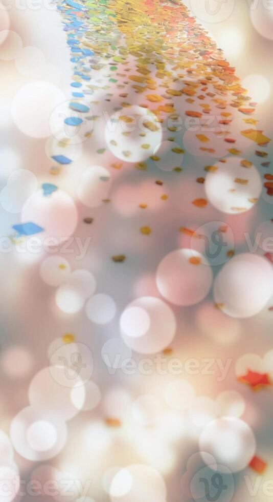 Abstract background pattern, presentation cover illustration, geometric texture with sparkles and fireworks close view photo
