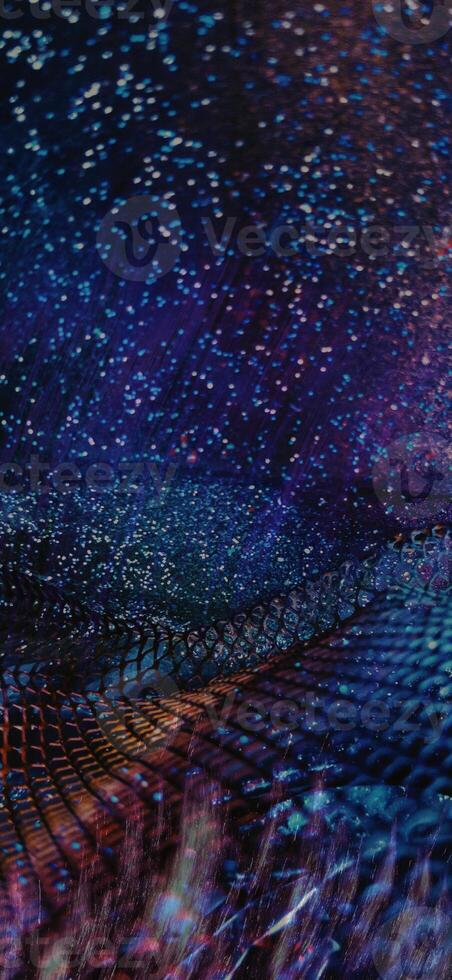 Abstract background pattern, presentation cover illustration, geometric texture with sparkles and fireworks close view photo