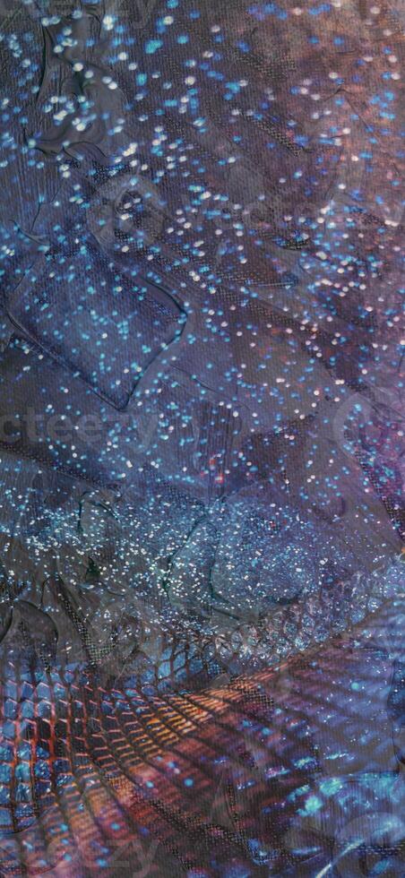 Abstract background pattern, presentation cover illustration, geometric texture with sparkles and fireworks close view photo