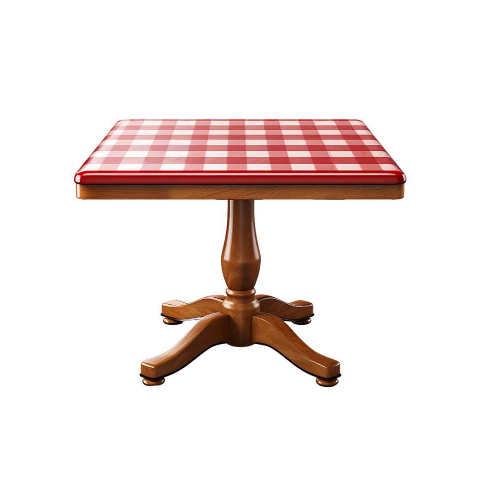 ai gegenereerd tafel, tafel png, tafel met transparant achtergrond png