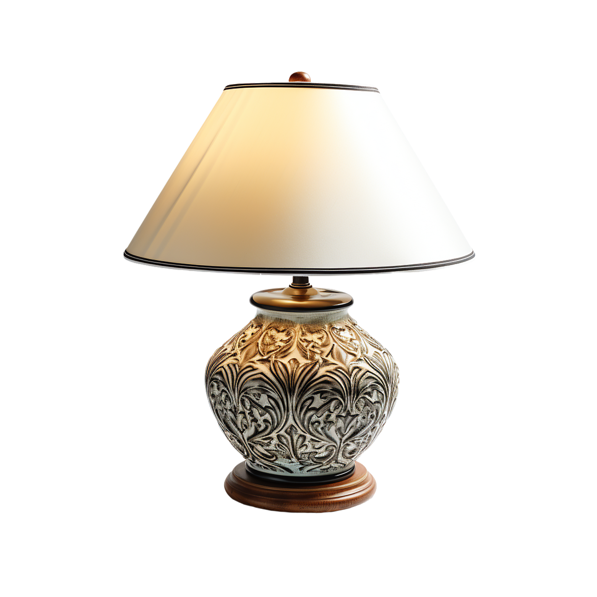 AI generated Table Lamp, Table Lamp Png, Table Lamp With Transparent