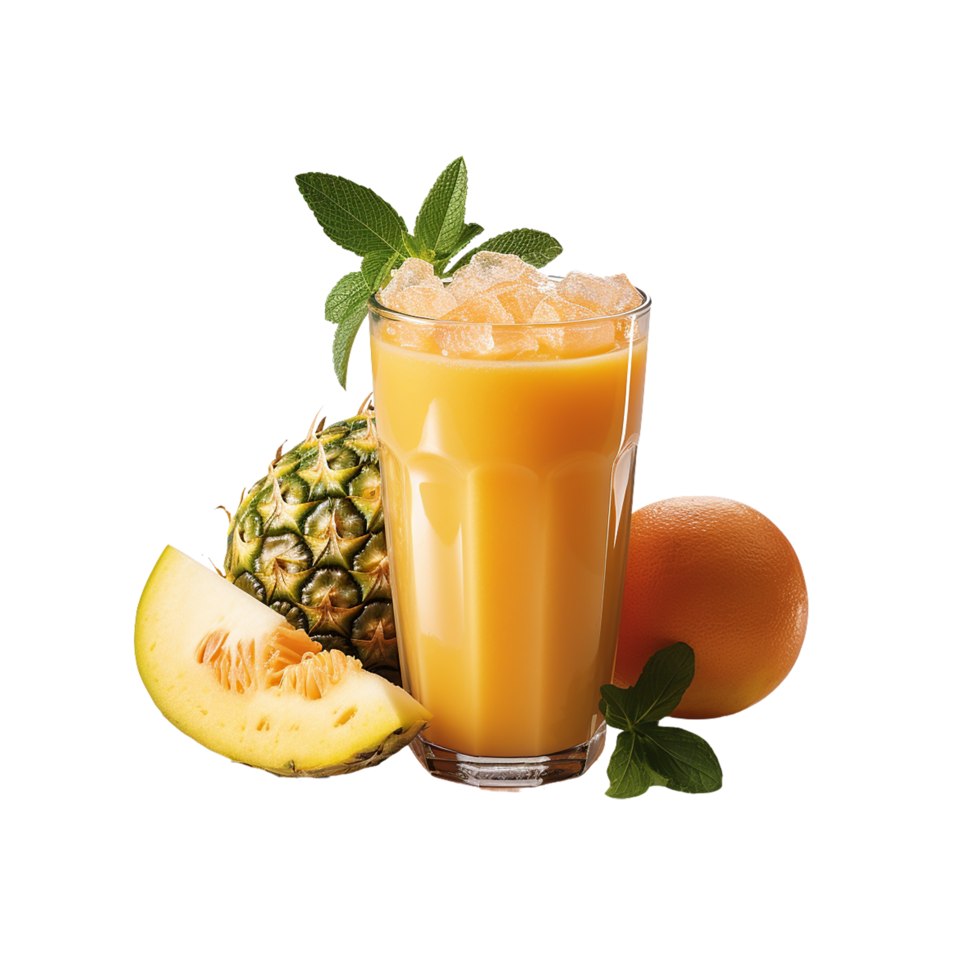 ai généré jus, jus png, fruit jus avec transparent Contexte png