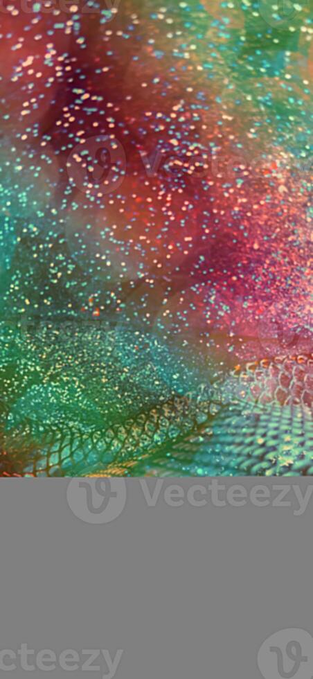 Abstract background pattern, presentation cover illustration, geometric texture with sparkles and fireworks close view photo