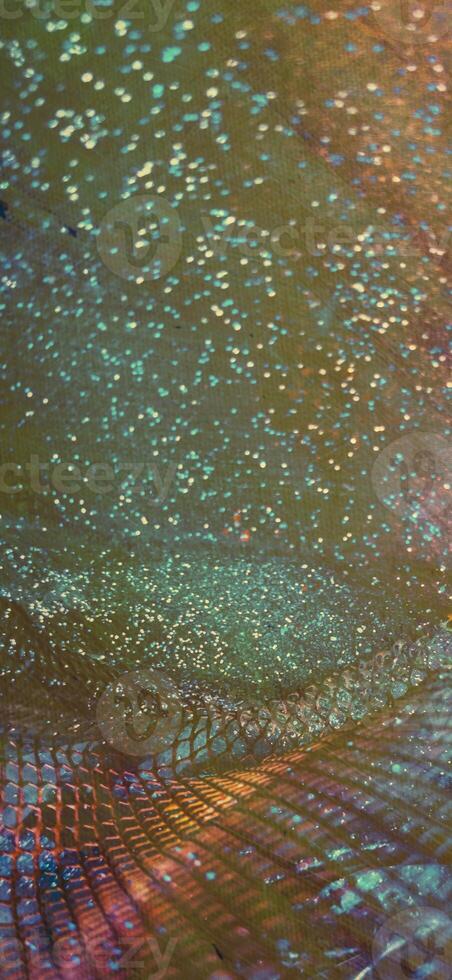 Abstract background pattern, presentation cover illustration, geometric texture with sparkles and fireworks close view photo