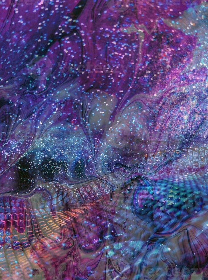 Abstract background pattern, presentation cover illustration, geometric texture with sparkles and fireworks close view photo