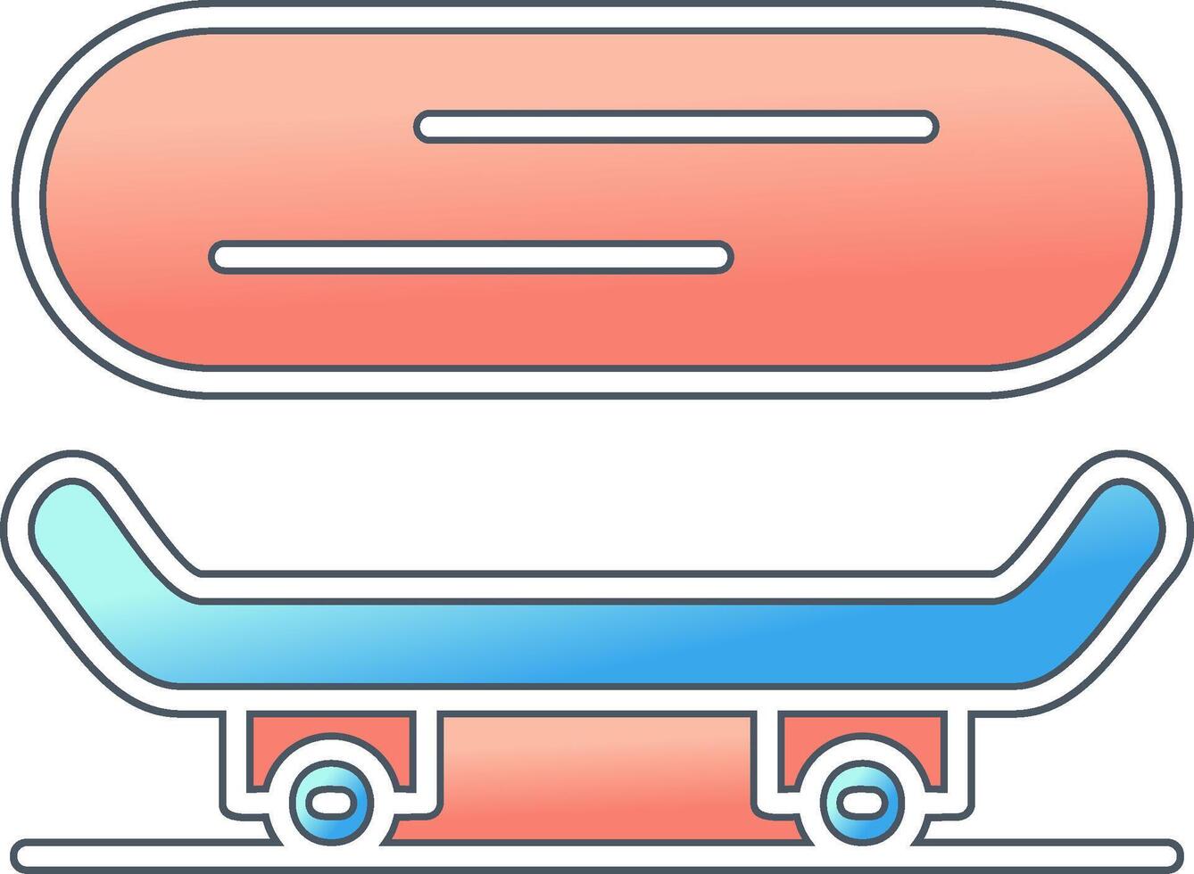 Skateboard Vector Icon