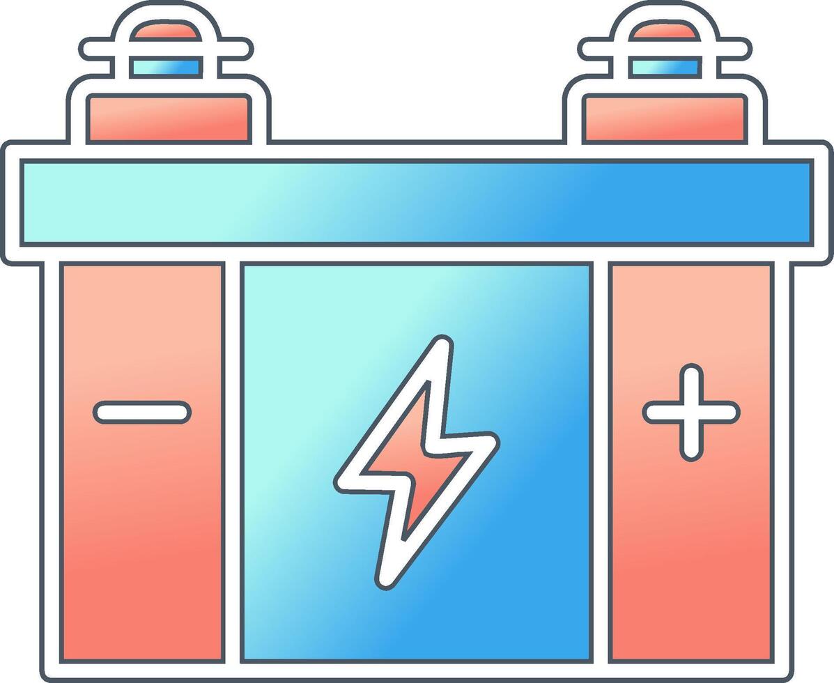 Car Battery Vector Icon