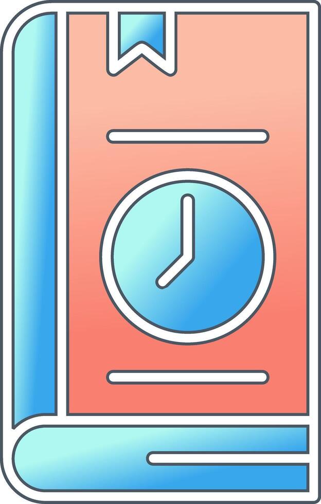 Book Time Limit Vector Icon