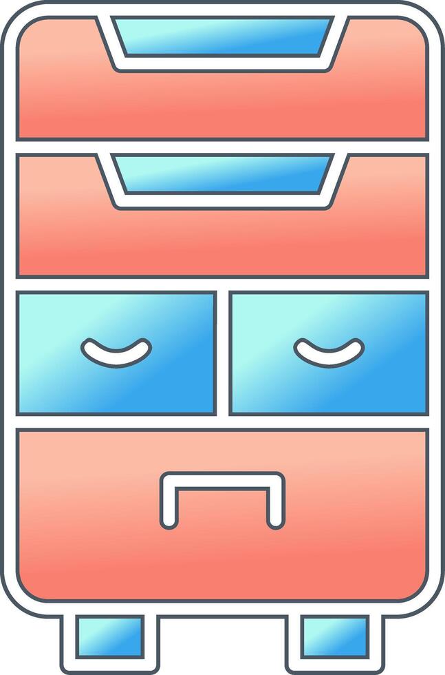 Drawers Vector Icon