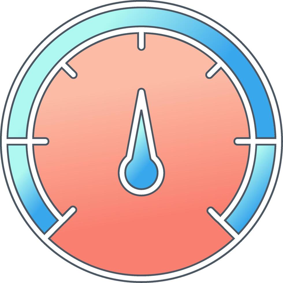 Speedometer Vector Icon