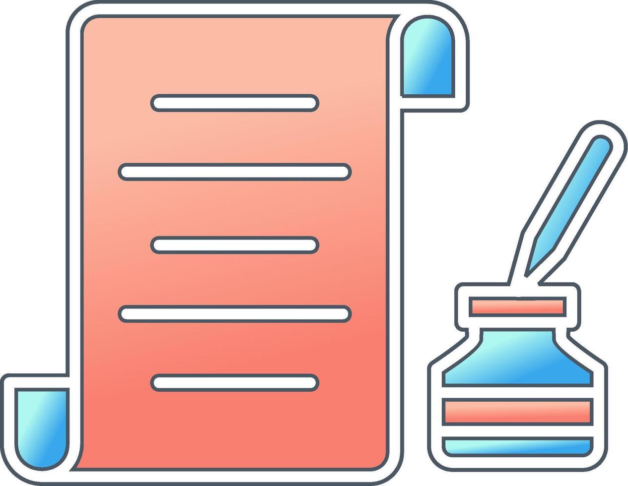 Poetry Vector Icon