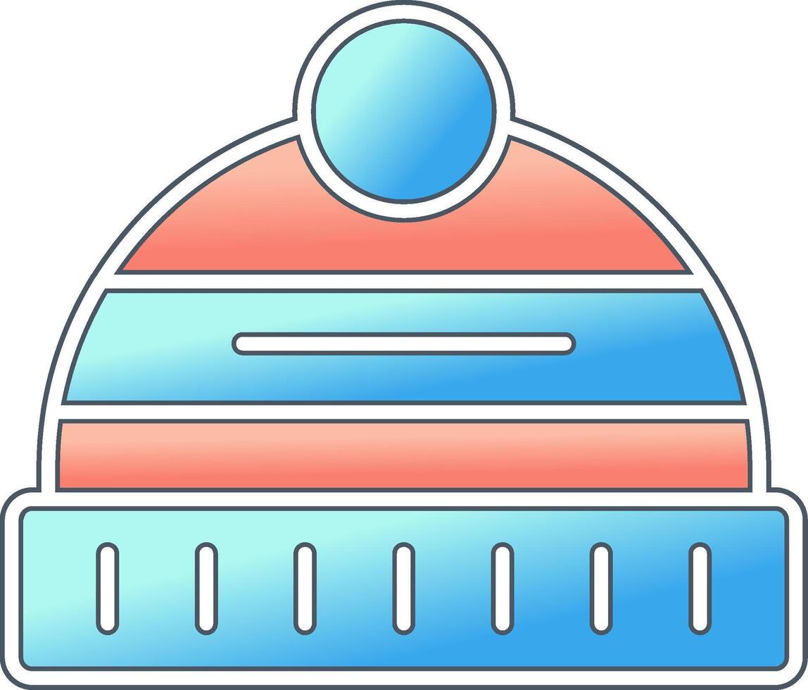 Winter Hat Vector Icon